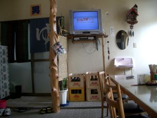 石和温泉内(食堂併設)